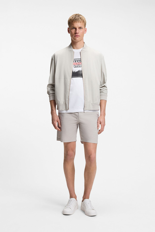 ΜΠΛΟΥΖΑ T-SHIRT BOSS - 100 ΛΕΥΚΟ